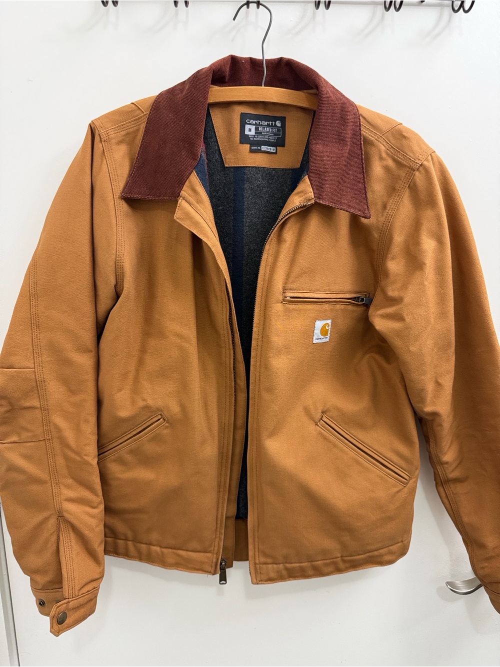 Carhartt Tan/Brown Men’s Detroit Jacket
